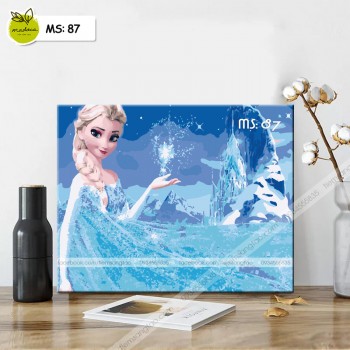 Tranh t&ocirc; m&agrave;u C&ocirc;ng ch&uacute;a Elsa