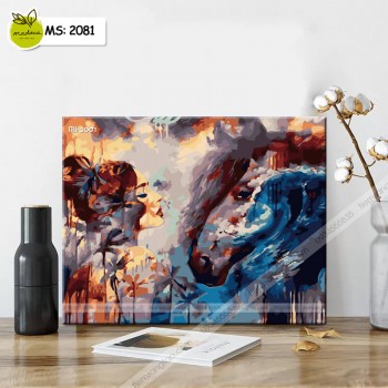 Tranh T&ocirc; M&agrave;u Nh&acirc;n M&atilde; T2081