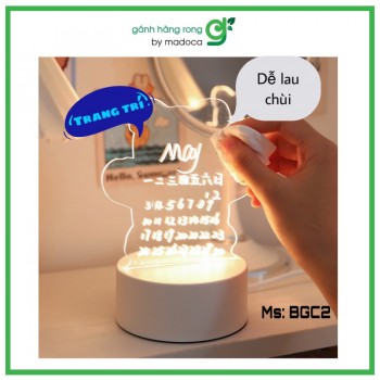 Bảng ghi chú hình Gấu (loại cắm) - BGC2