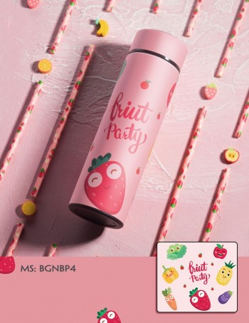 B&igrave;nh giữ nhiệt Best & Purest bữa tiệc tr&aacute;i c&acirc;y