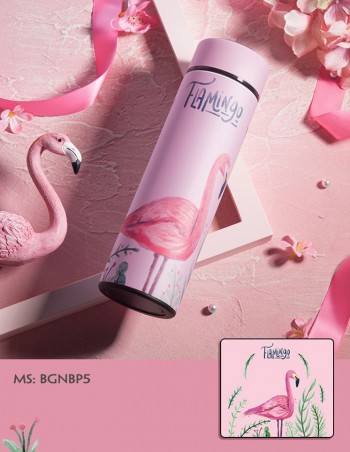 B&igrave;nh giữ nhiệt Best & Purest hồng hạc