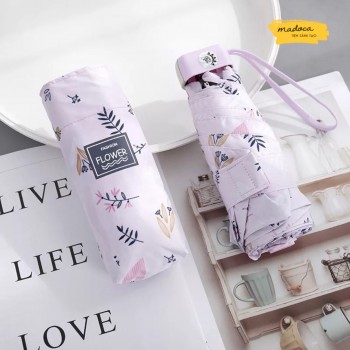 &Ocirc; mini GBU hoa cỏ hồng nhạt 29