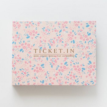 Ticket album hoa nh&iacute; hồng