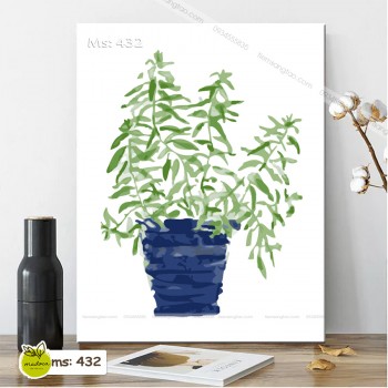 Chậu C&acirc;y Xanh T432