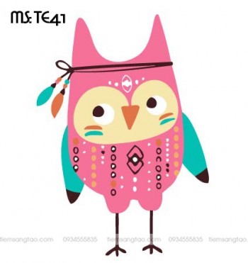 tranh t&ocirc; m&agrave;u theo số thổ d&acirc;n c&uacute; TE41