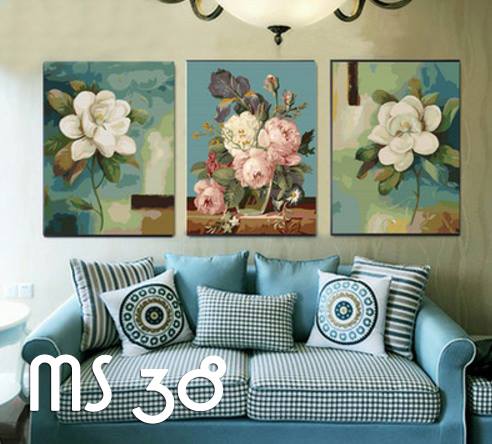 tranh t&ocirc; m&agrave;u theo số