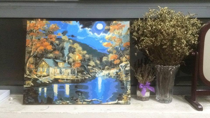 Feedback tranh t&ocirc; m&agrave;u si&ecirc;u dễ thương của kh&aacute;ch