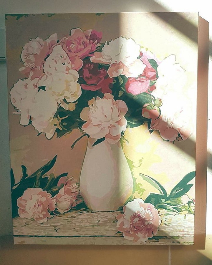 Feedback tranh t&ocirc; m&agrave;u si&ecirc;u dễ thương của kh&aacute;ch