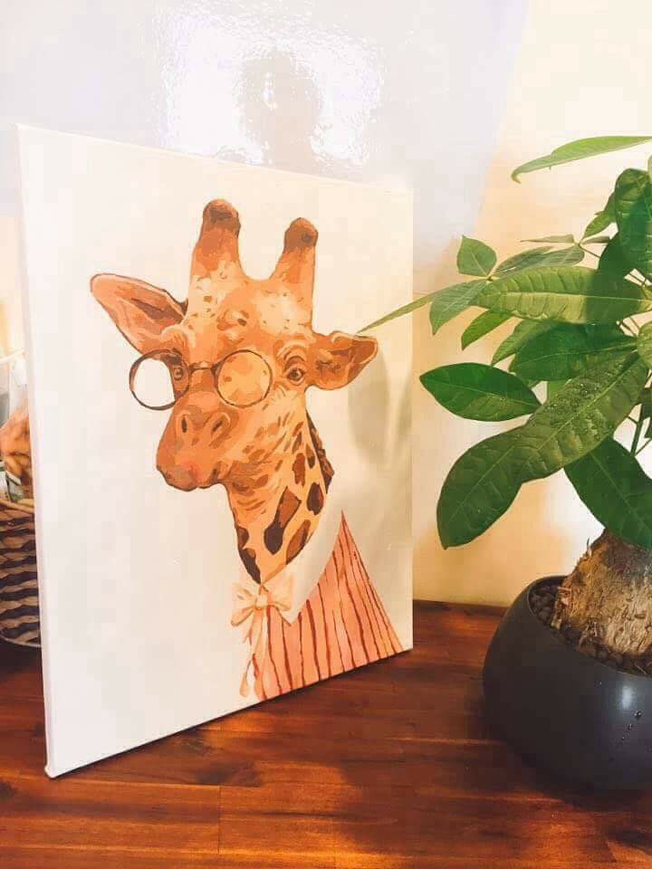 Feedback tranh t&ocirc; m&agrave;u si&ecirc;u dễ thương của kh&aacute;ch